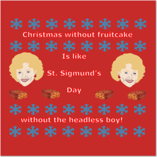 Golden Girls Ugly Sweater Posters and Art