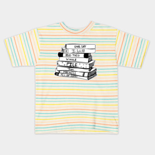ONE DAY - FOR BOOK LOVERS Kids T-Shirt