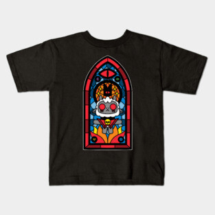 Lamb stained glass Kids T-Shirt