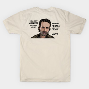 Rick Grimes 3 questions T-Shirt