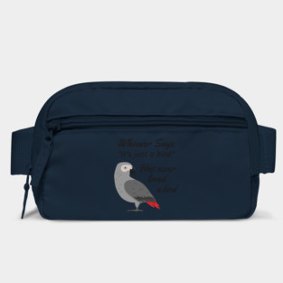 Just A Bird - African Grey Parrot Bag