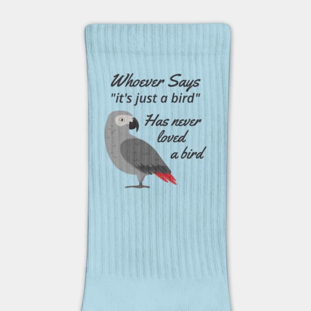 Just A Bird - African Grey Parrot by Einstein Parrot