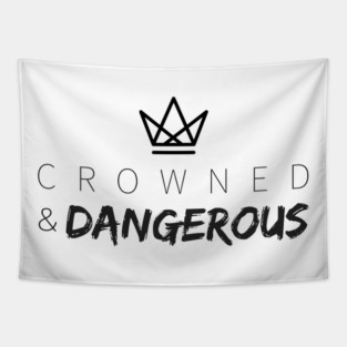 Crowned and Dangerous Tapestry