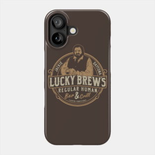 Jackie Daytona - Lucky Brews Regular Human Bar and Grill Phone Case
