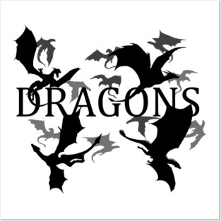 Dragons Posters and Art