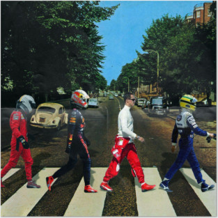Abbey Road F1 Champions Posters and Art