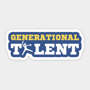 Generational Talent - Fastpitch Sticker