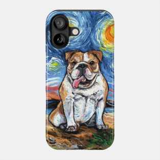 Bulldog Night 2 Phone Case