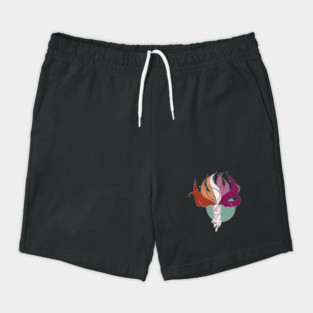 Lesbian Pride Kitsune Shorts