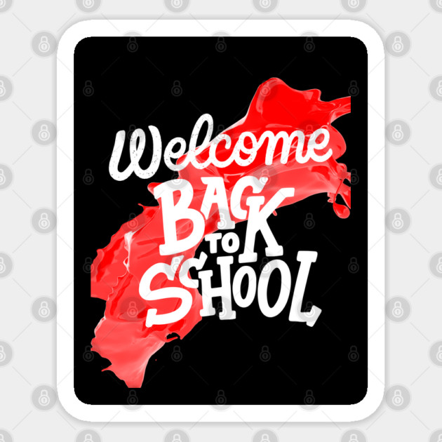 welcome back to school Sticker by Prinyos