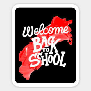 welcome back to school Magnet