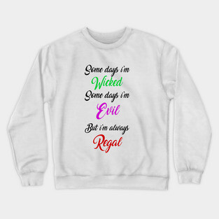 Wicked vs Evil Crewneck Sweatshirt