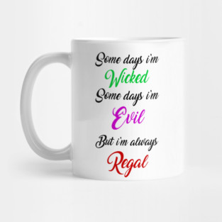 Wicked vs Evil Mug