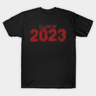 Varsity Red Class of 2023 T-Shirt