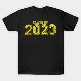 Varsity Yellow Class of 2023 T-Shirt