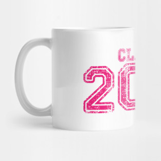 Varsity Pink Class of 2023 Mug