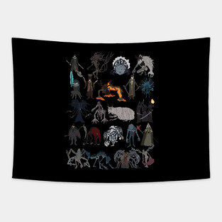 Bloodborne all bosses Tapestry