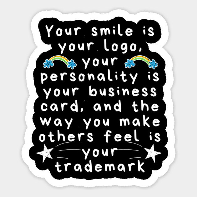 Your Smile is Your Logo Magnet by The WYLD Tribe