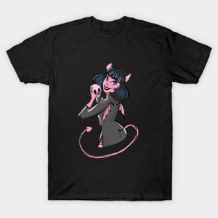 Devil girl with skull T-Shirt
