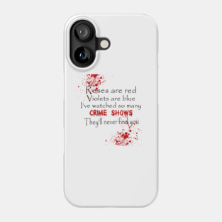 True Crime Fan Phone Case