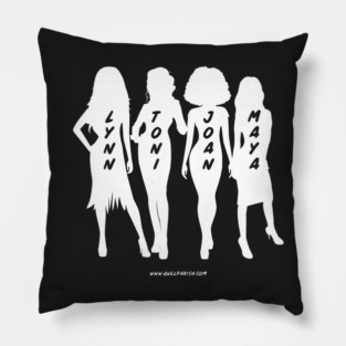 Girl Friends - version B Pillow
