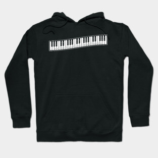 Learn Music - Piano Keyboard Hoodie
