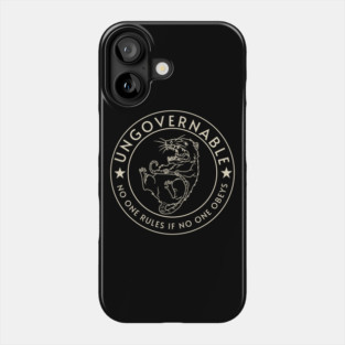 Become Ungovernable Phone Case