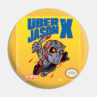 Uber Jason X - NES Cover Pin
