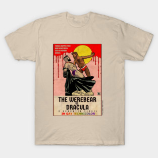 The Werebear vs. Dracula T-Shirt
