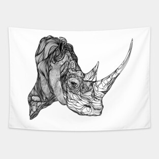 Rhino. Tapestry