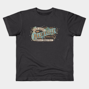 Vintage Nashville (Rough) Kids T-Shirt