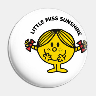 Little Miss Sunshine Pin