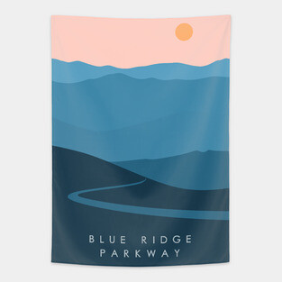 Blue Ridge Parkway Mountain Tapestry