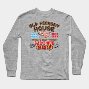 Old Hickory House BBQ Smokey and the Bandit Long Sleeve T-Shirt