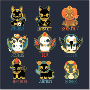 Egypt God Posters and Art