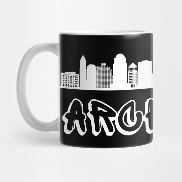 Arch City Graffiti by Litehouse Tees