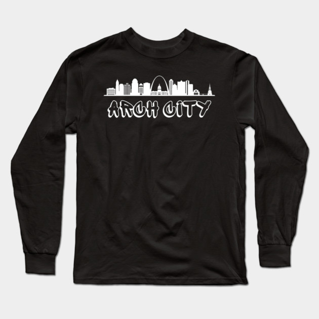 Arch City Graffiti Long Sleeve T-Shirt by Litehouse Tees