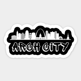 Arch City Graffiti Magnet