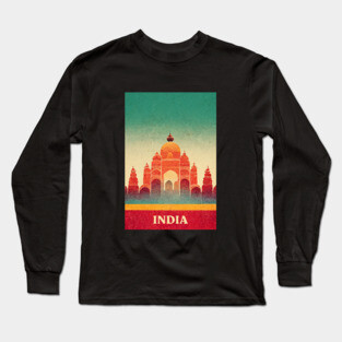 India Long Sleeve T-Shirt