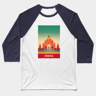 India Baseball T-Shirt