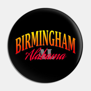City Pride: Birmingham, Alabama Pin