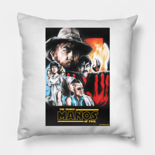 Manos the Hands of Fate Pillow