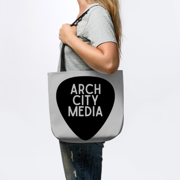 Arch City Media Guitar Pick by Litehouse Tees
