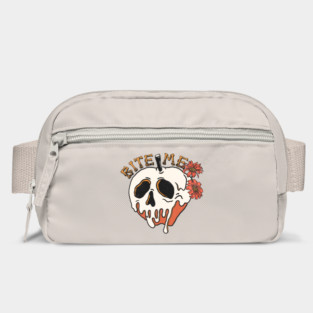 Bite Me Floral Skull Bag