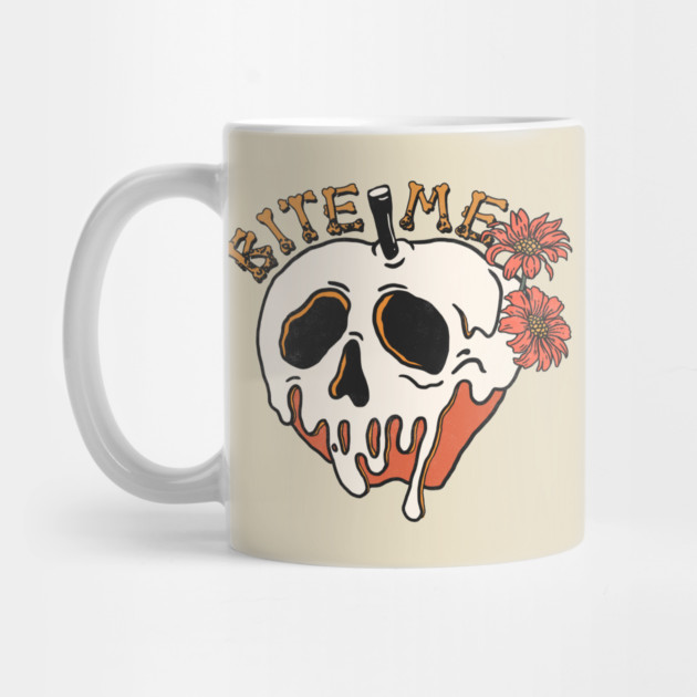 Bite Me Floral Skull by The WYLD Tribe