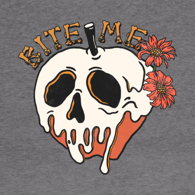 Bite Me Floral Skull by The WYLD Tribe