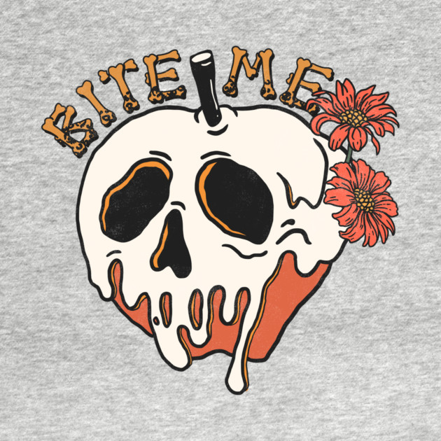 Bite Me Floral Skull by The WYLD Tribe