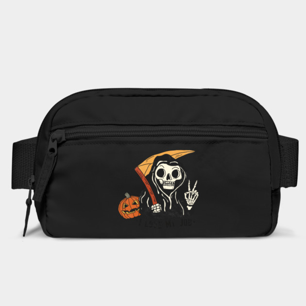 Sarcastic I Love My Job Grim Reaper Halloween by The WYLD Tribe