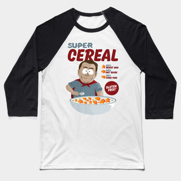 Super Cereal South Park Inspired South Park Baseball T-Shirt
