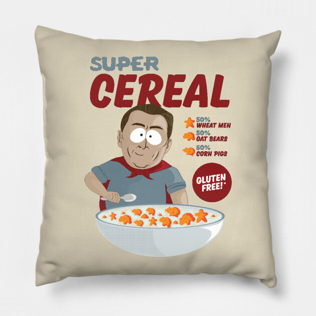 Super Cereal South Park Inspired South Park Pillow TeePublic